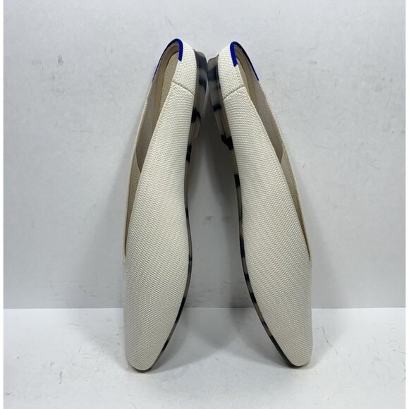 Rothy's The Almond Demi Mule Women's Size 11.5 Vanilla Bean Shoes Flats SlipOn - Picture 3 of 6